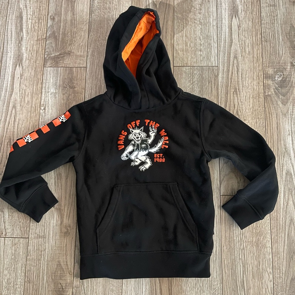 Halloween Vans hooded sweatshirt